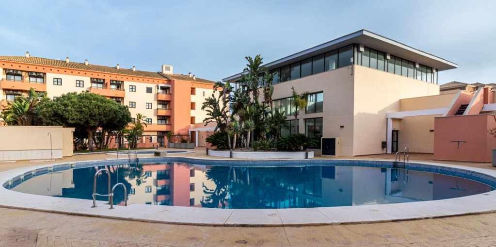 Apartamento junto a la playa 4p piscina y parking Punta Umbría Exterior foto